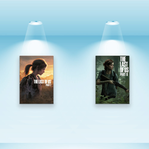 Комплект постеров, холст на подрамнике The Last of Us. (PS-081) 2 шт в наборе