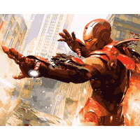 Картина по номерам Iron man 16007-AC, 40х50 см