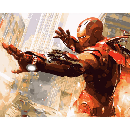 Картина по номерам Iron man 16007-AC, 40х50 см