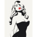 Картина по номерам Lady in black 10060-AC, 30х40 см
