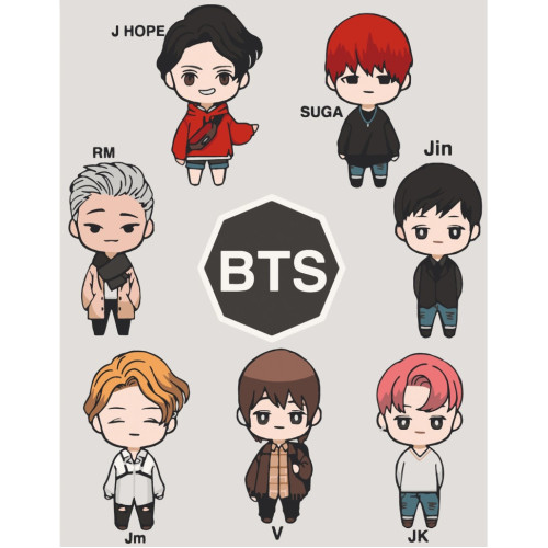 Картина по номерам LOL BTS 10275-AC, 40х50 см