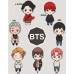 Картина по номерам LOL BTS 10275-AC, 40х50 см