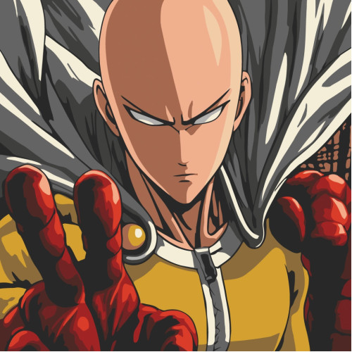 Картина по номерам One-Punch Man 16083-AC, 40х40 см
