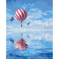 Картина за номерами Безкрайня блакить 10621-AC, 40х50 см