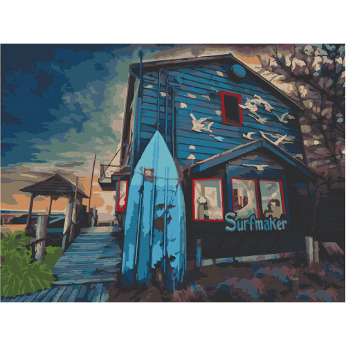 Картина по номерам Вест Корк. Ирландия 10557-AC, 40х50 см