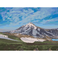 Картина за номерами Вулкан Ліканкабур. Чилі 10529-AC, 40х50 см