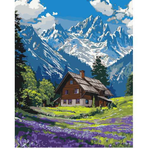 Картина за номерами Гірський спокій 11036-AC, 40х50 см