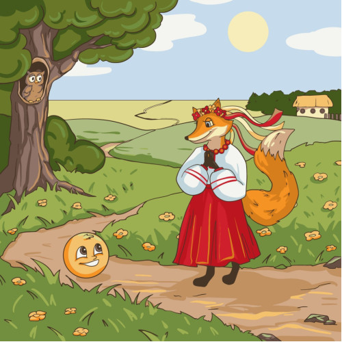 Картина по номерам Колобок 15103-AC, 40х40 см ©elishas_art_original