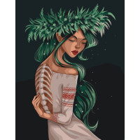 Картина за номерами Мавка 10077-AC, 40х50 см ©lien_illustration