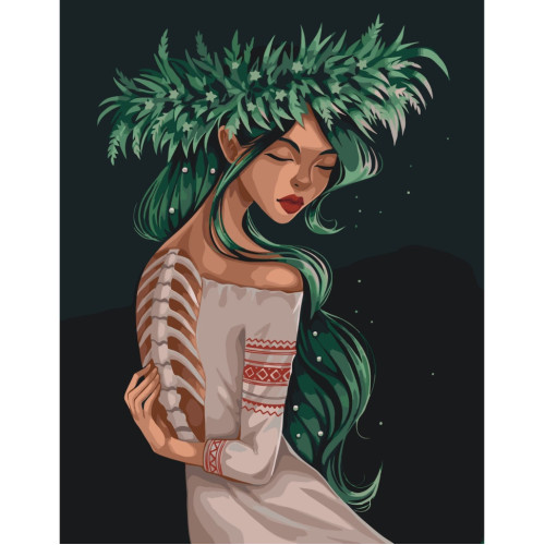 Картина по номерам Мавка 10077-AC, 40х50 см ©lien_illustration