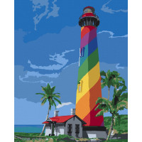 Картина за номерами Маяк Сан Августін. Флорида 10588-AC, 40х50 см