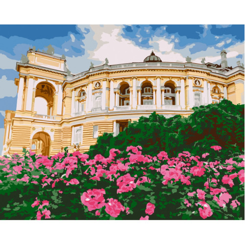 Картина по номерам Одесса. Оперный театр 11233-AC, 40х50 см