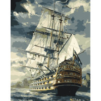 Картина по номерам Плавучая мощь 12160-AC, 40х50 см