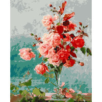 Картина по номерам Розовые розы 13135-AC, 40х50 см