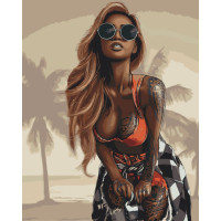 Картина по номерам Искушение Майами 10221-AC, 40х50 см