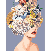 Картина за номерами Яскрава ніжність 10048-AC, 30х40 см Картина за номерами Яскрава ніжність 10048-AC, 30х40 см