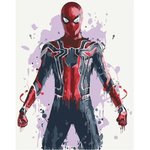 Картина по номерам без подрамника Spider-Man 16016-ACNF 40х50 см