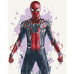 Картина по номерам без подрамника Spider-Man 16016-ACNF 40х50 см