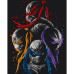 Картина по номерам без подрамника TMNT 16040-ACNF 40х50 см