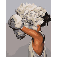 Картина по номерам без подрамника Чувственный миг 10017-ACNF 40х50 см