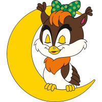 Дитяча розмальовка Совенок 15113-AC, 25х30 см Дитяча розмальовка Совенок 15113-AC, 25х30 см