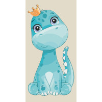 Картина за номерами Cute dino 15112-AC, 40х80 см