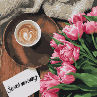 Картина за номерами Sweet morning 12107-AC, 40х40 см