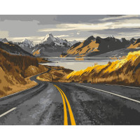 Картина за номерами Дорога у горах 11016-AC, 40х50 см