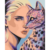Картина по номерам Загадочные красотки 10130-AC, 40х50 см Polina Skurykhina ©pollypop92
