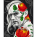 Картина за номерами Козак. Арт 10054-AC, 40х50 см by Vyshnov Serhii ©vyshnov__tattooart