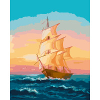 Картина по номерам На волнах 10630-AC, 40х50 см Картина по номерам На волнах 10630-AC, 40х50 см