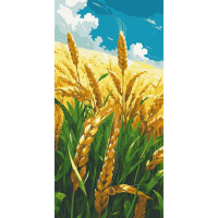 Картина по номерам Родное поле 13087-AC, 40х80 см