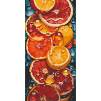 Картина по номерам Сочный цитрус 13091-AC, 40х80 см Картина по номерам Сочный цитрус 13091-AC, 40х80 см