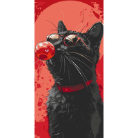 Картина по номерам Файный кот 11558-AC, 40х80 см