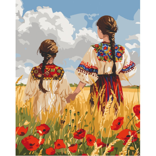 Картина по номерам Украиночки 10136-AC, 40х50 см