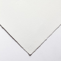 Папір акварельний Saunders Waterford, White, Hot Press, 100% бавовна, 425 г, 56х76 см лист (екстра-білий)