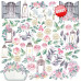 Коллекция бумаги для скрапбукинга Shabby love, 30,5 x 30,5 см, 10 листов