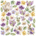 Набір паперу для скрапбукінгу Floral sentiments, 20 см х 20 см, 10 аркушів