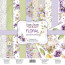 Набір паперу для скрапбукінгу Floral sentiments, 20 см х 20 см, 10 аркушів