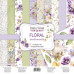 Набір паперу для скрапбукінгу Floral sentiments, 20 см х 20 см, 10 аркушів