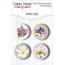 Скрапфишки набор 4шт, Floral Sentiments, №620