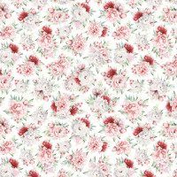 Лист двусторонней бумаги для скрапбукинга Peony garden №60-03 30,5х30,5 см