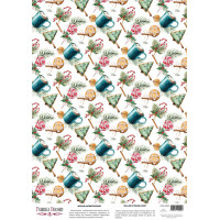 Деко веллум (лист кальки с рисунком) Sweet Winter, А3 (29,7х42 см)