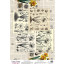 Деко веллум (аркуш кальки з малюнком) Spring Botanical Story Нарциси, А3 (29,7х42 см)