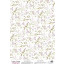Деко веллум (аркуш кальки з малюнком) Floral Sentiments Квітковий танець, А3 (29,7х42 см)