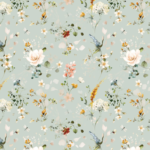 Лист двостороннього паперу для скрапбукінгу Miracle flowers №63-02 30,5х30,5 см