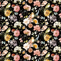 Лист двусторонней бумаги для скрапбукинга Miracle flowers №63-03 30,5х30,5 см