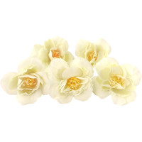 Декоративный цветок чайной розы Айвори, 1шт