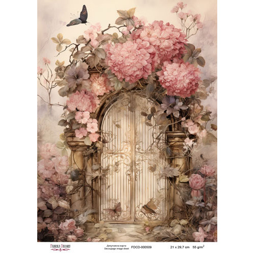 Декупажна карта №0509, 21x29,7 см