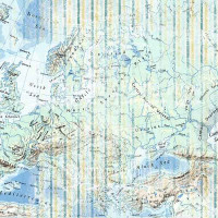 Лист двостороннього паперу для скрапбукінгу European holidays №16-05 30,5х30,5 см